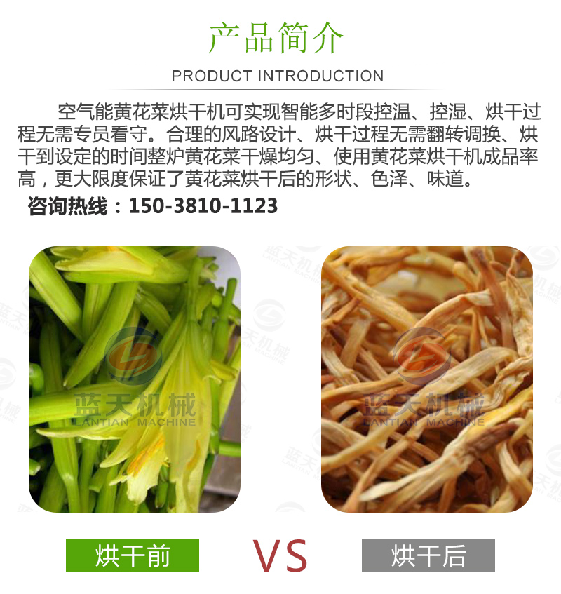 黃花菜烘干機產(chǎn)品簡介